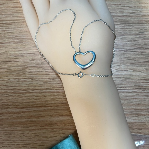 Tiffany & Co. Open Heart Necklace (Authentic Sterling) - Picture 14 of 14